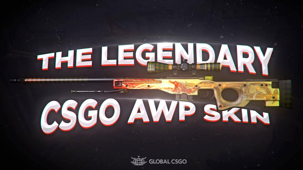 AWP Dragon Lore - The Legendary CS2 AWP Skin