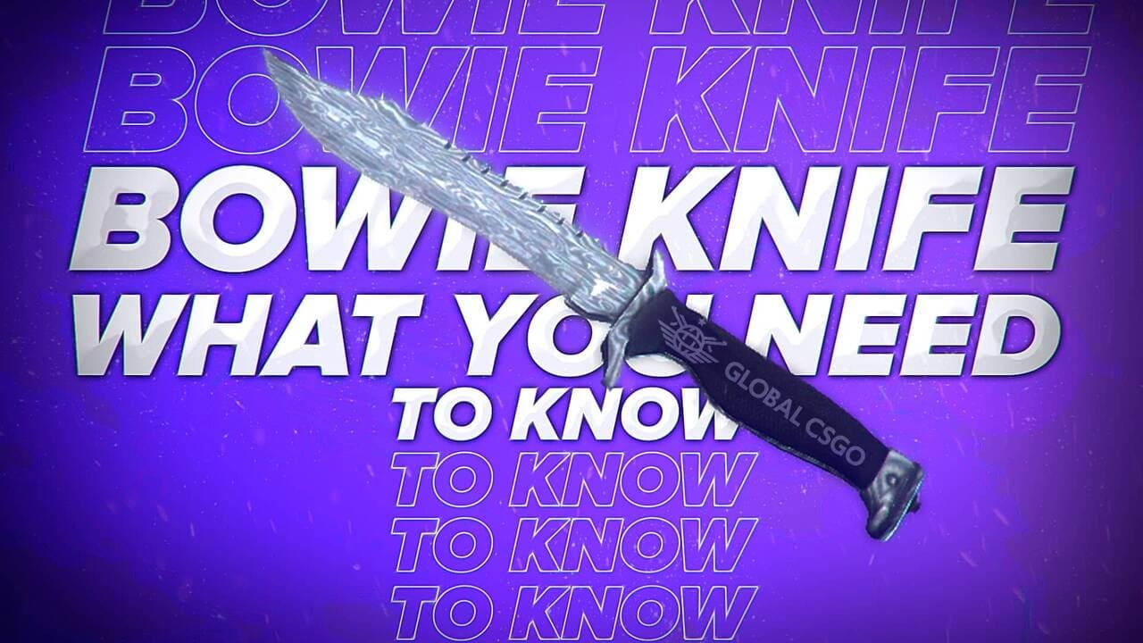 The Bowie Knife in CS2: best skins and where to get them