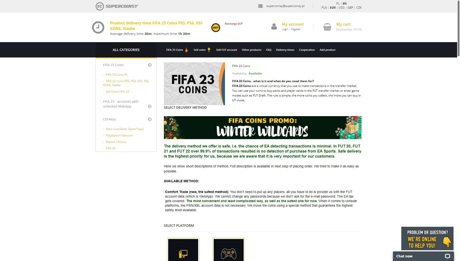 FUT 23 Coins - what can you gain by buying online?