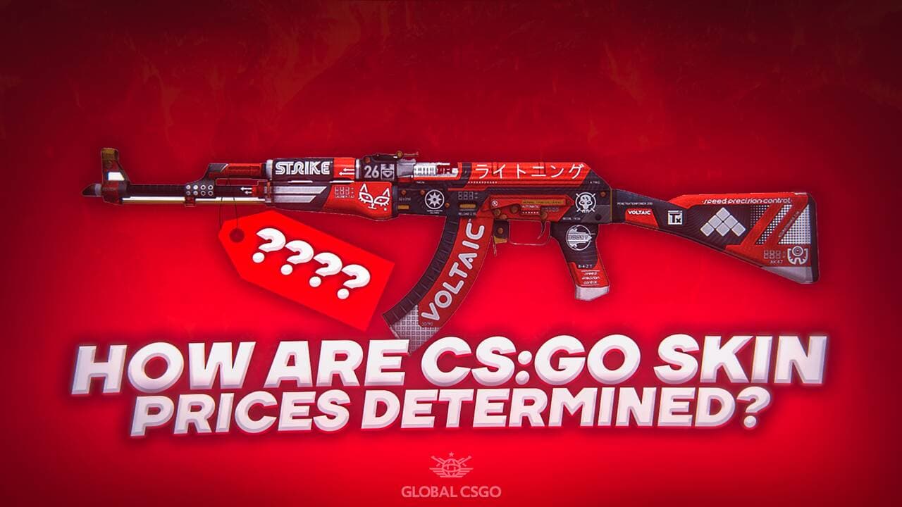 How are CS2 skin prices determined?