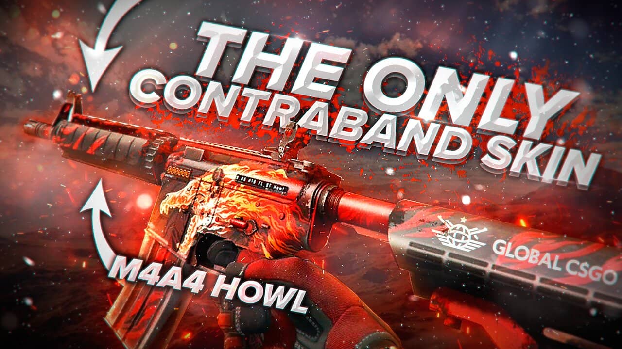 M4A4 Howl – The Infamous CS2 Contraband Skin | GlobalCSGO.com