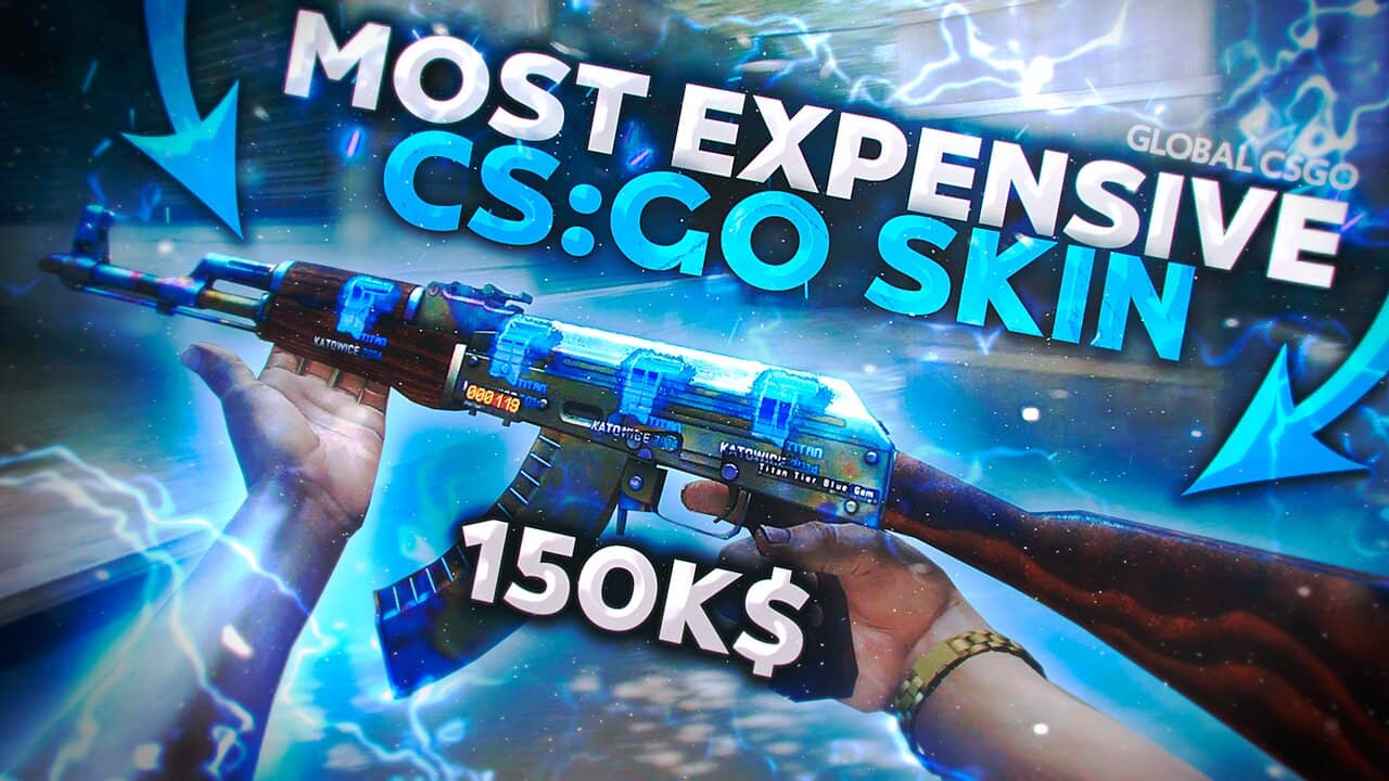 Teuerster CS2 Skin - AK47 Blue Gem für über $150k