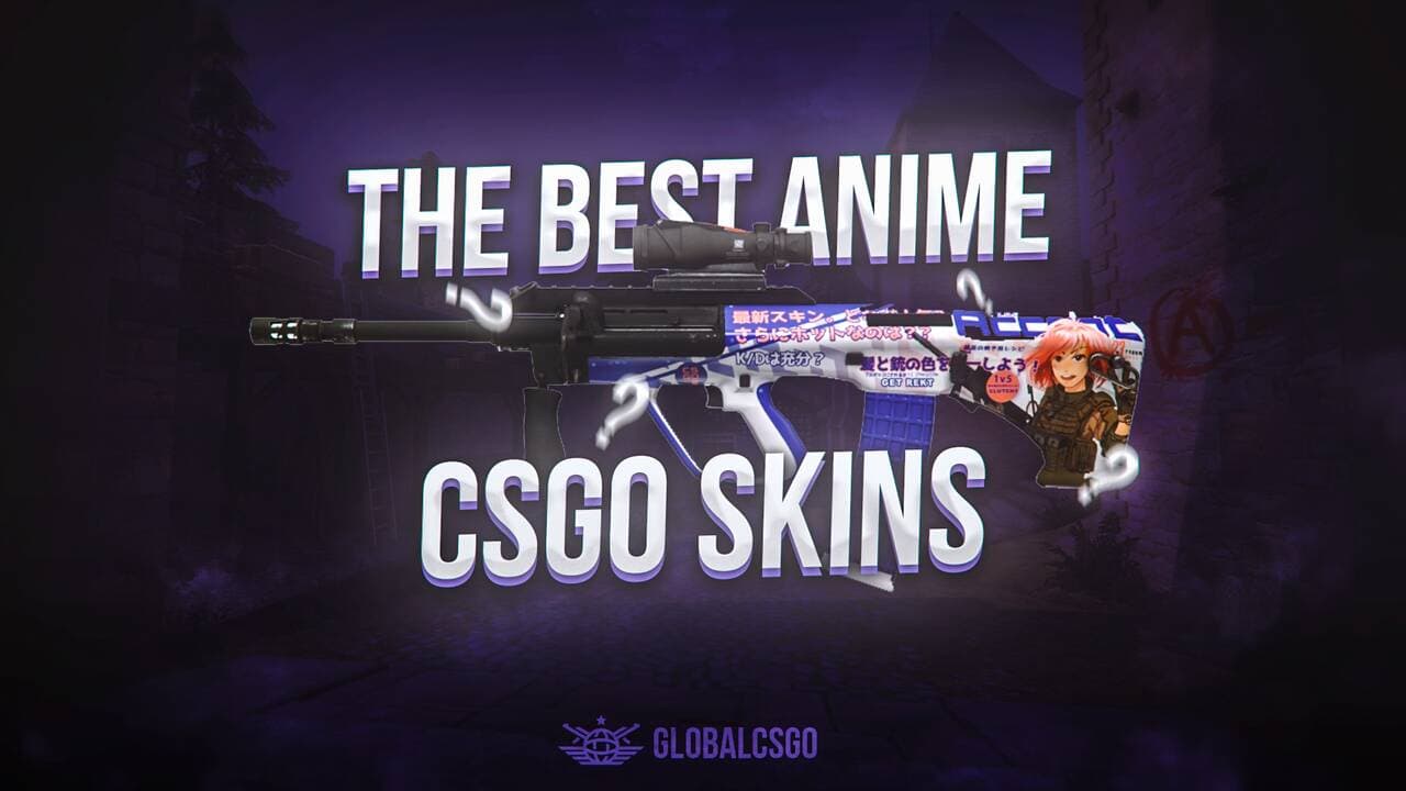 List of top 10 anime skins CS2 - Add some Japan to the game