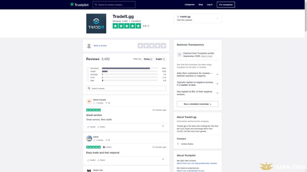 tradeit legit trustpilot