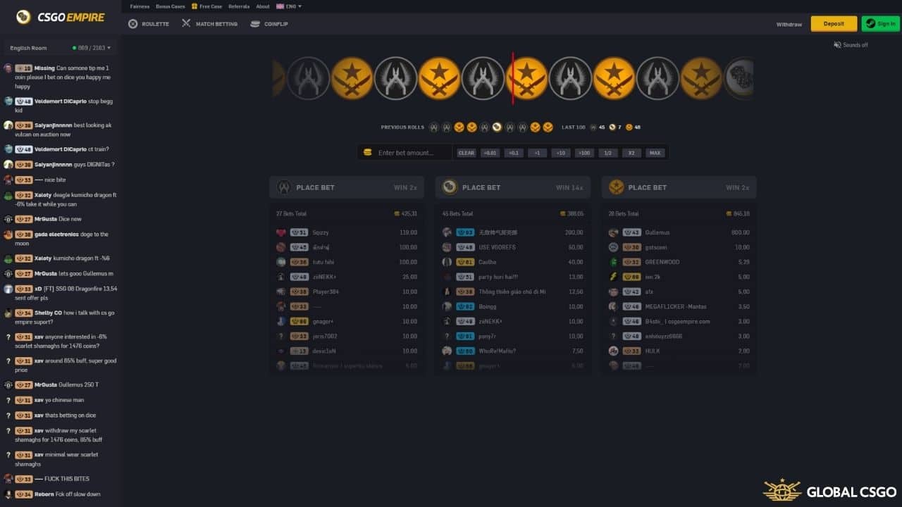 csgoempire website