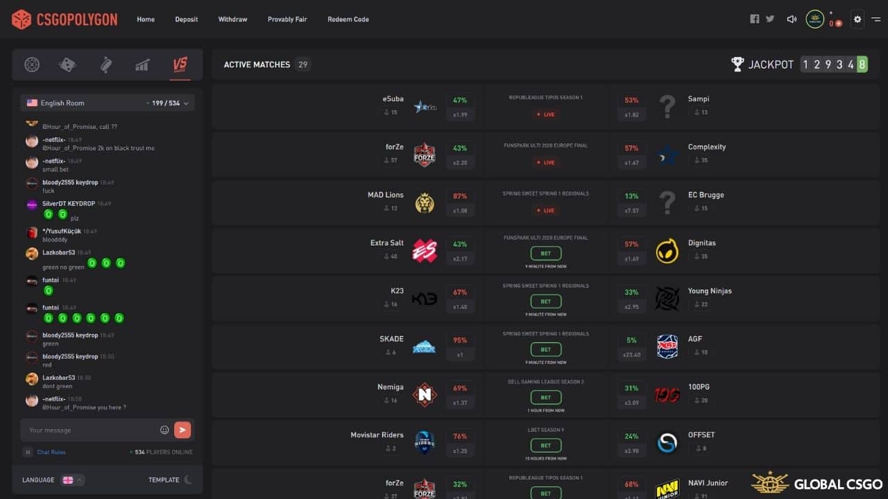 csgopolygon match betting game