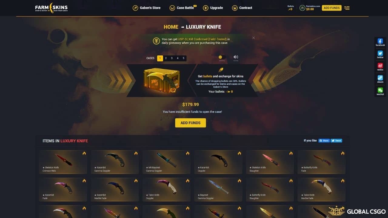 farmskins case opening