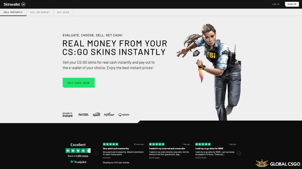 skinwallet csgo trading site