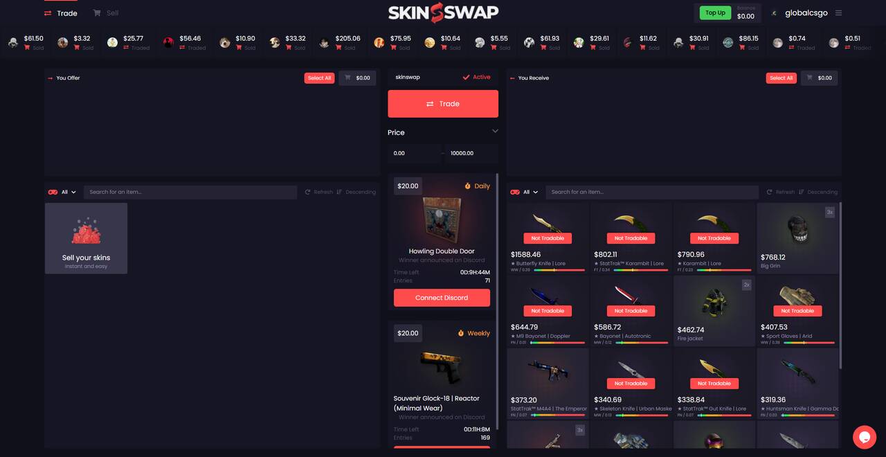 skinswap site
